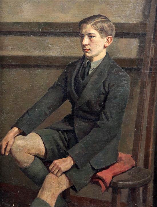 Percy Horton (1897-1970) The Schoolboy c.1924, 17 x 13in. Provenance: Bonhams, Knightbridge 3/2/2010 - Lot 68